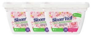 SP30CL_PACK3 Detergente Para Ropa En Cápsulas - Bloomwell 3 En 1 - 90 Un