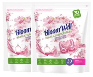 SP30_PACK2 Detergente Para Ropa En Cápsulas - Bloomwell 3 En 1 - 60 Un